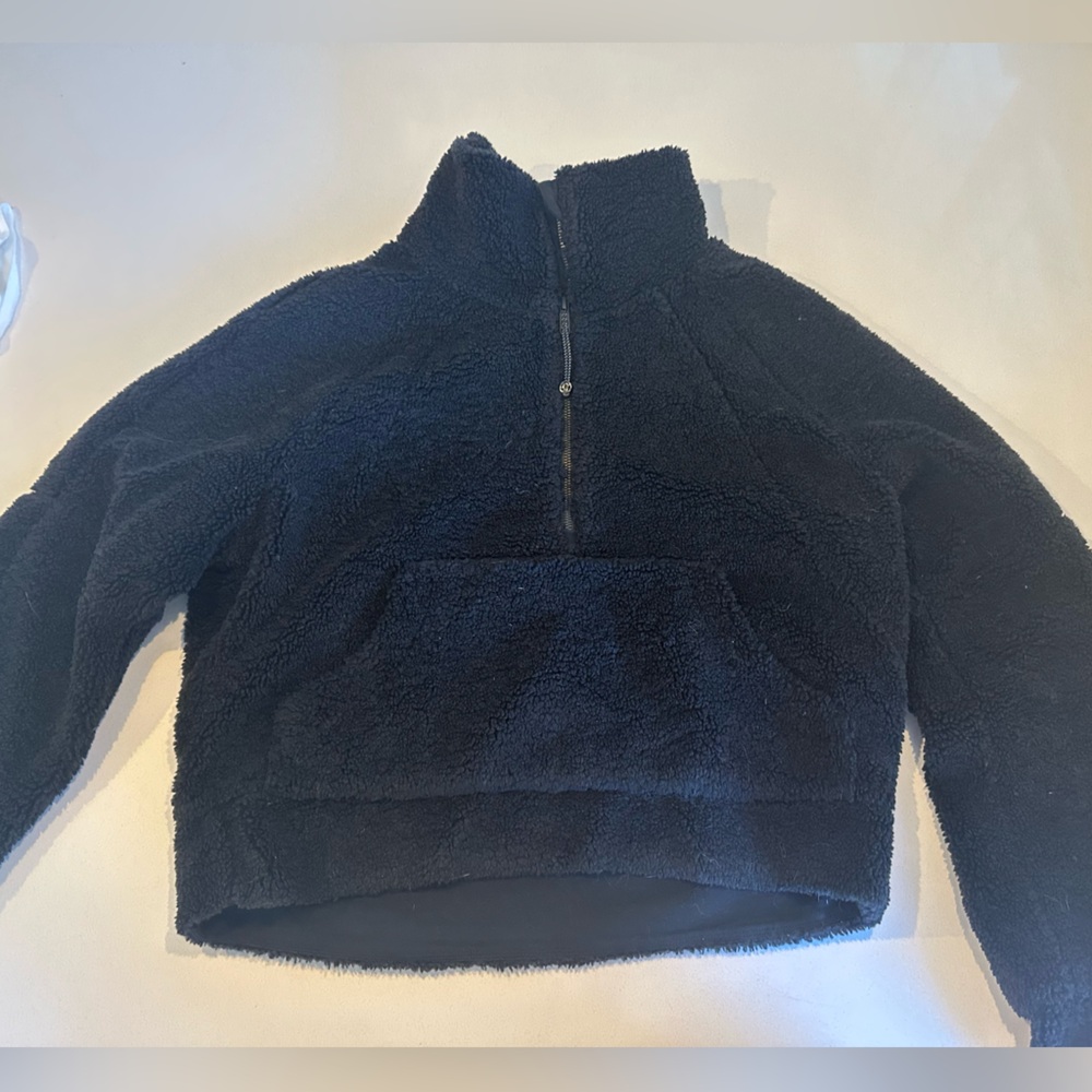 Scuba Oversized Fleece Funnel Neck